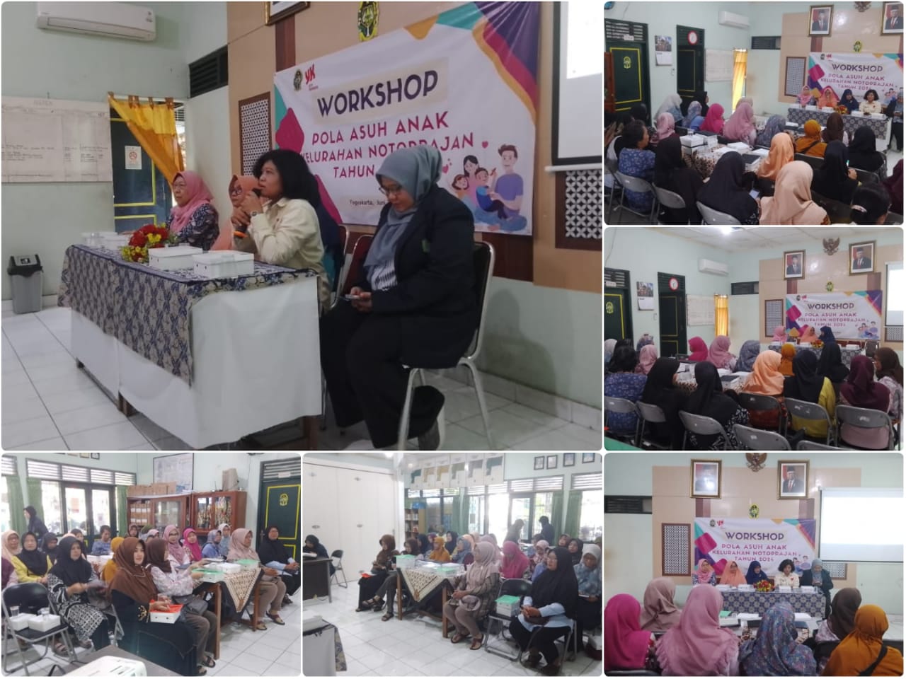 Workshop Pola Asuh Anak Kelurahan Notoprajan